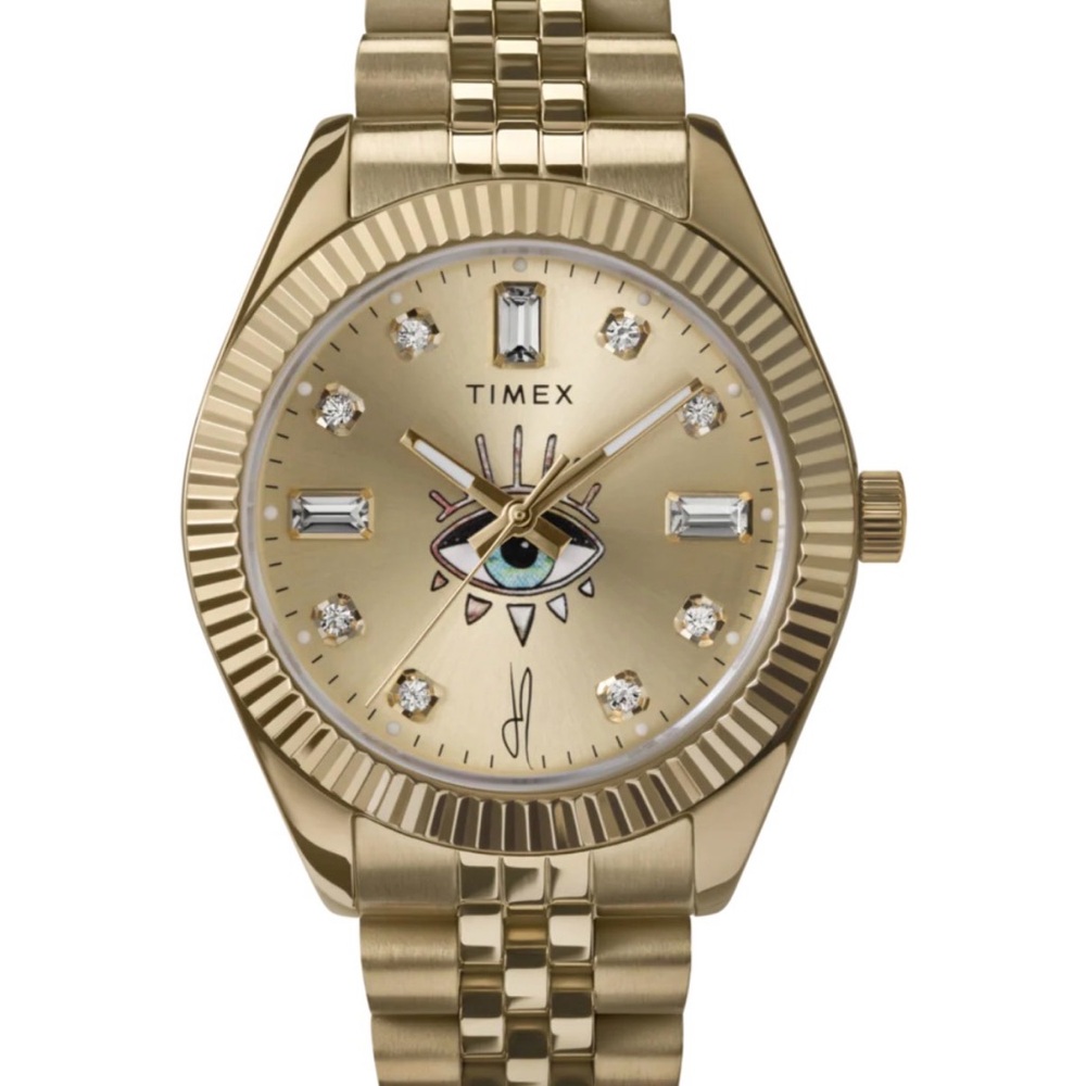 Timex Gold Watch Jacquie Aiche